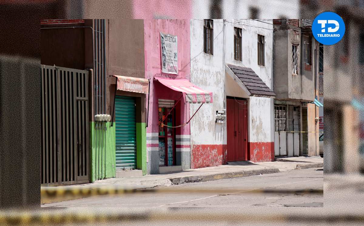 Fachada de la estética donde fue encontrada muerta la dueña del establecimiento / Agencia Enfoque