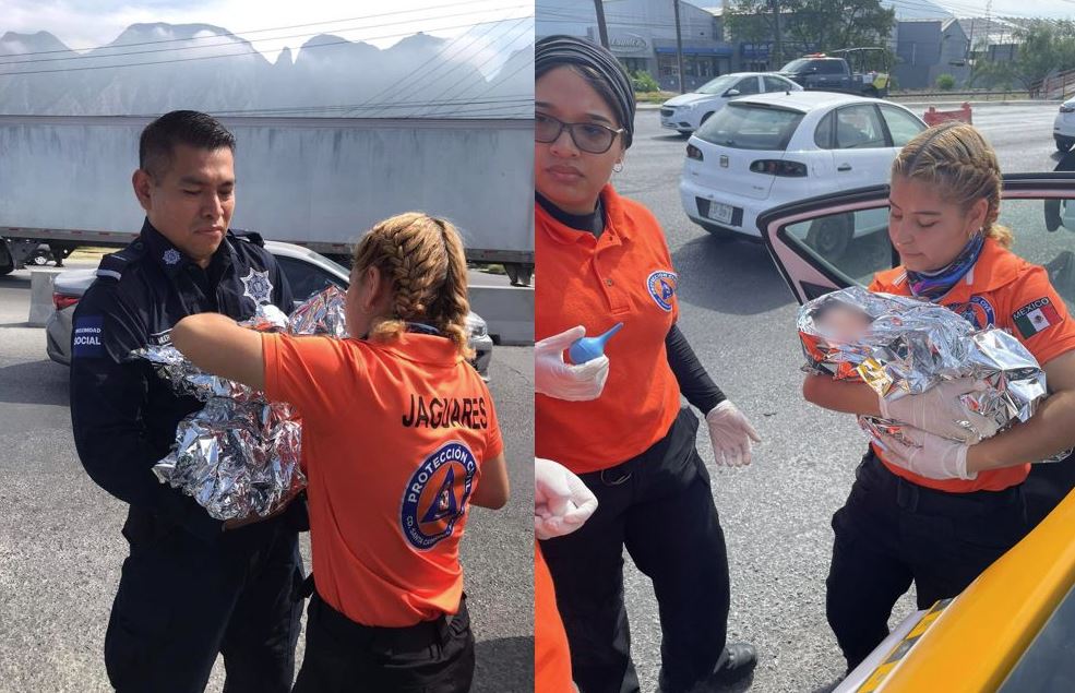 La mamá fue identificada como Lizbeth Lorena Ruiz Torres de 24 años quien fue trasladada un hospital con su bebé. | Cortesía