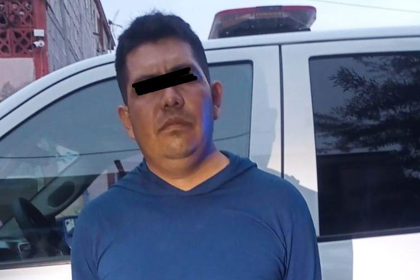 Romualdo Antonio “N” de 32 años fue detenido. | Cortesía