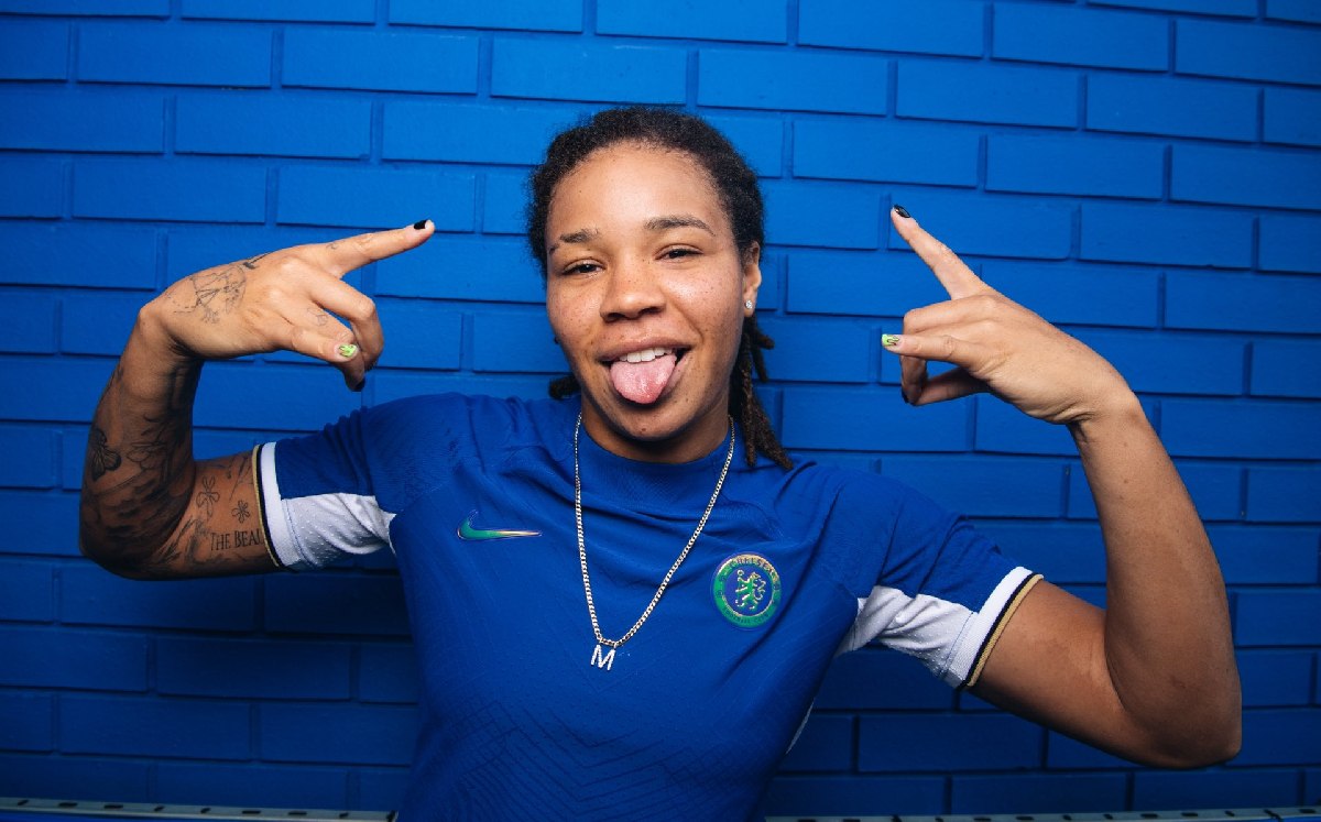 Mia Fishel,nueva jugadora del Chelsea Femenil / CORTESÍA: @ChelseaFCW