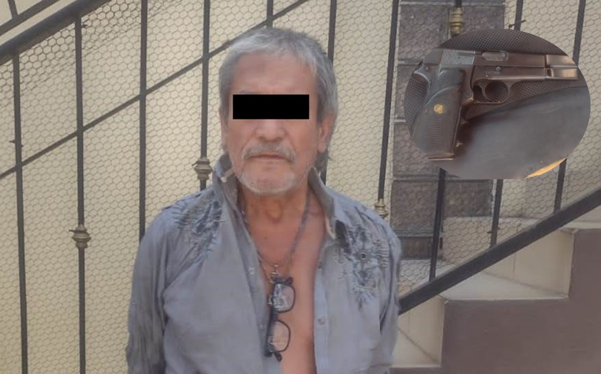 Detienen a José "N" por amenazar a una persona con un arma | Especial