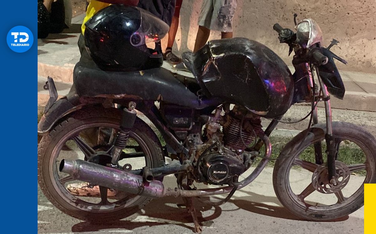 Menor lesionado tras accidente en motocicleta en Torreón