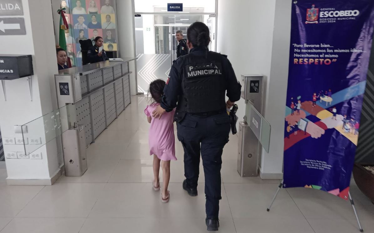 La menor fue examinada por un médico de la corporación policiaca, descartando señales de maltrato o mal nutrición. | Cortesía