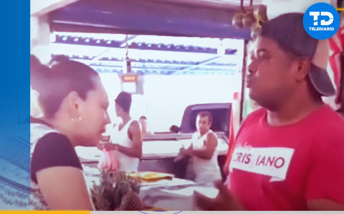 La mujer quería marcharse sin pagar porque recibió un mensaje de Dios