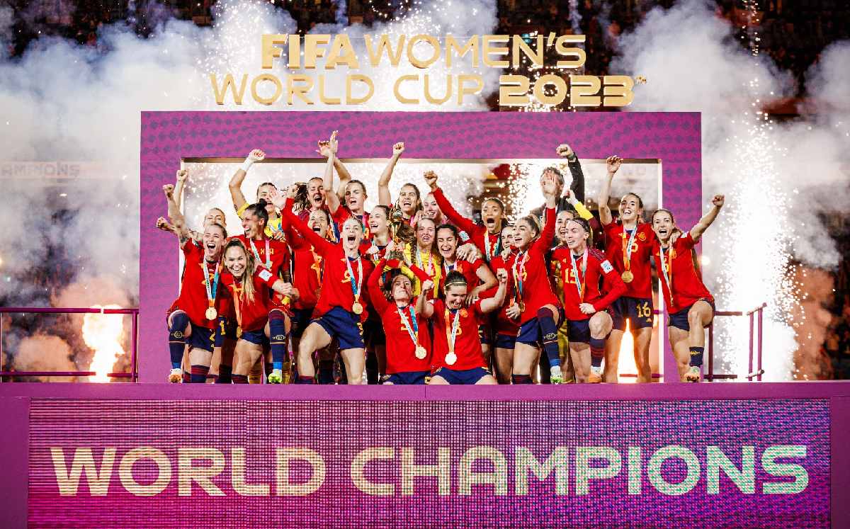 Selección Española Femenil, campeonas del Mundial 2023 / CORTESÍA: @SEFutbolFem