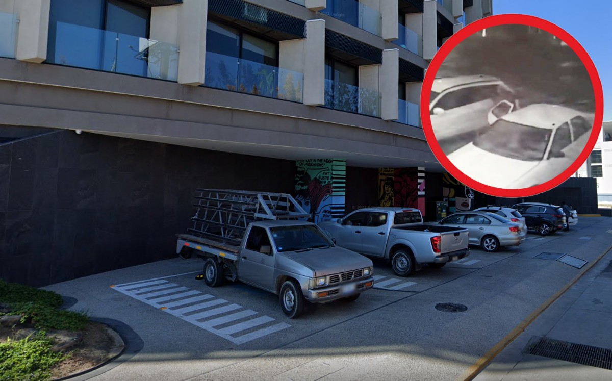 Cámara de seguridad capta robo en estacionamiento de Torre Adamant, de León | Especial
