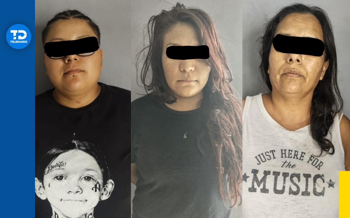 Detienen a tres ‘vecinas ruidosas’ en la colonia Palmiras Residencial en Escobedo. | Especial