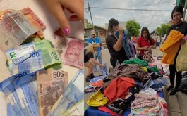 Joven revela cuánto gana vendiendo ropa en el mercado