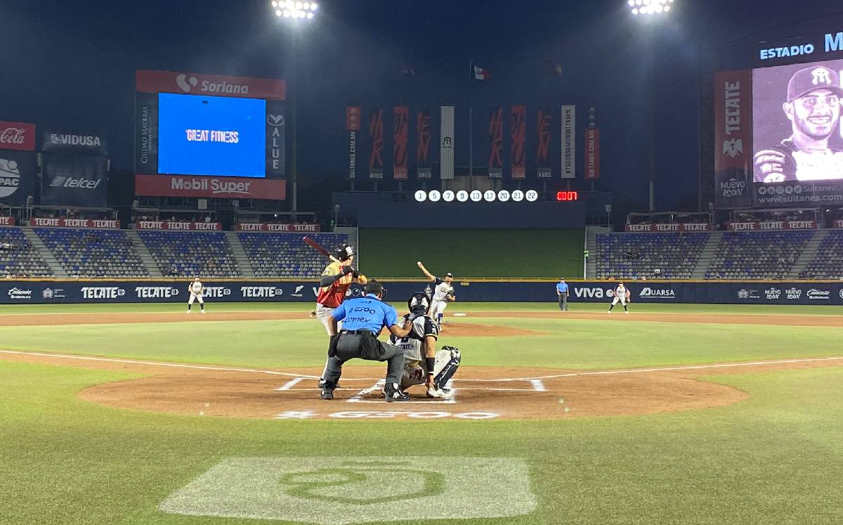 Sultanes de Monterrey vs Tecolotes de los Dos Laredos / CORTESÍA: @SultanesOficial