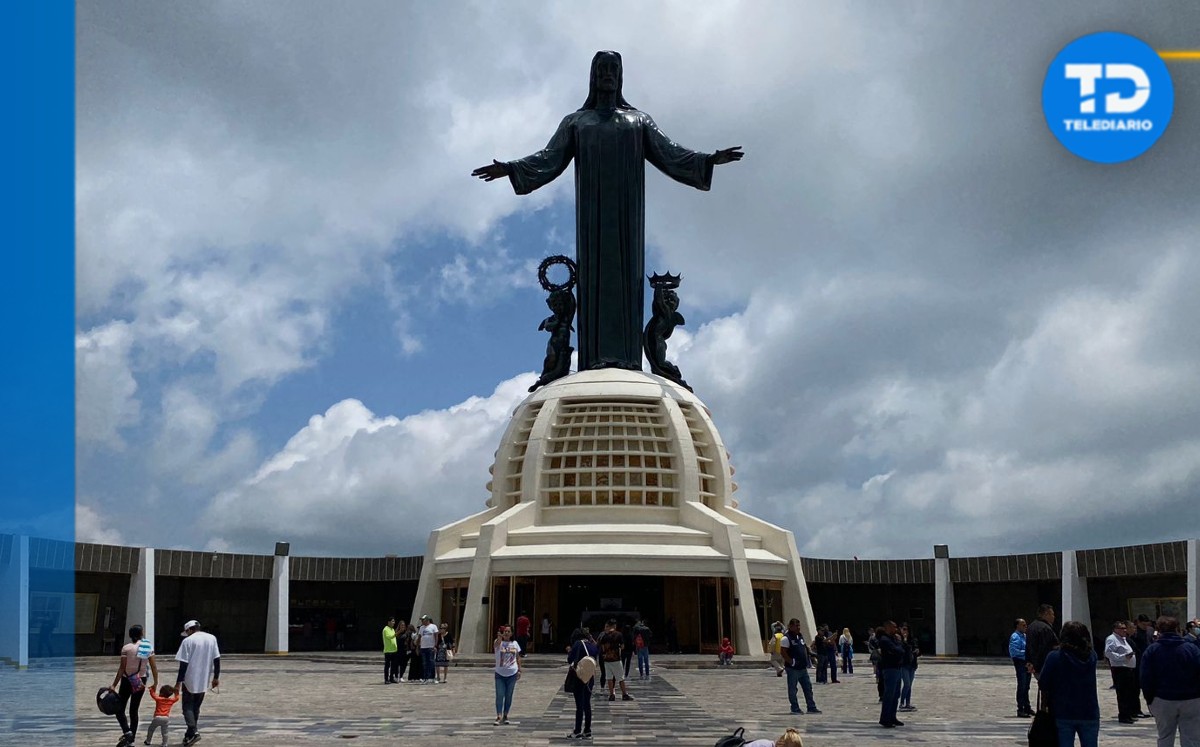 Restauración de Cristo Rey es concluida tras varios meses de trabajo. Foto: Wendoline Adame