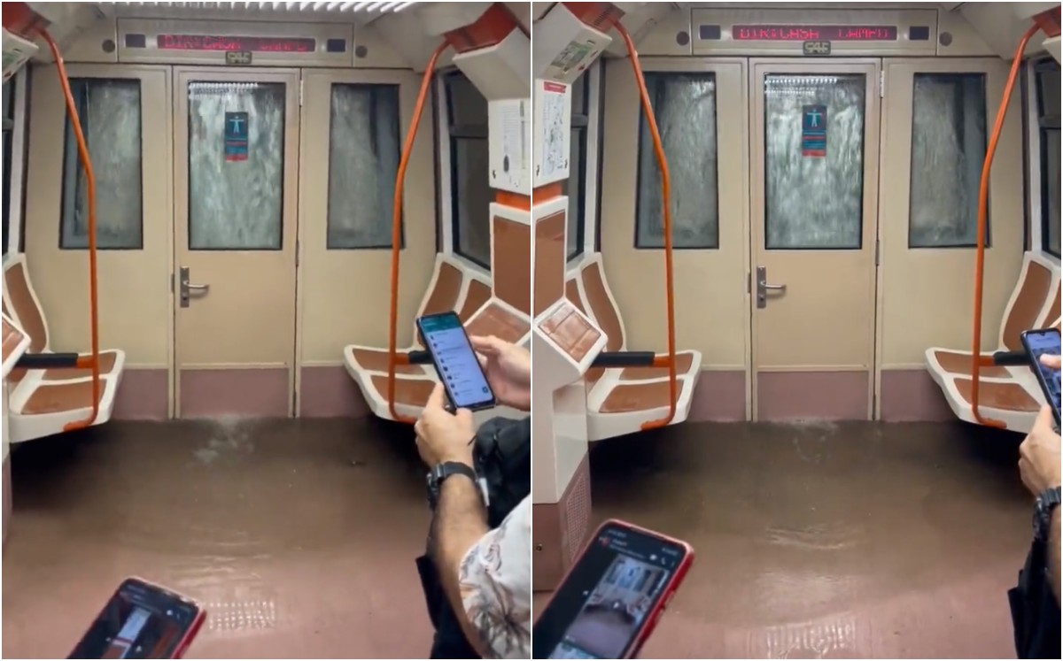 Espa a Lluvias Inundan Vag n De Metro De Madrid Con Pasajeros Dentro Espa a Lluvias Inundan Vag n De Metro De Madrid Con Pasajeros Dentro