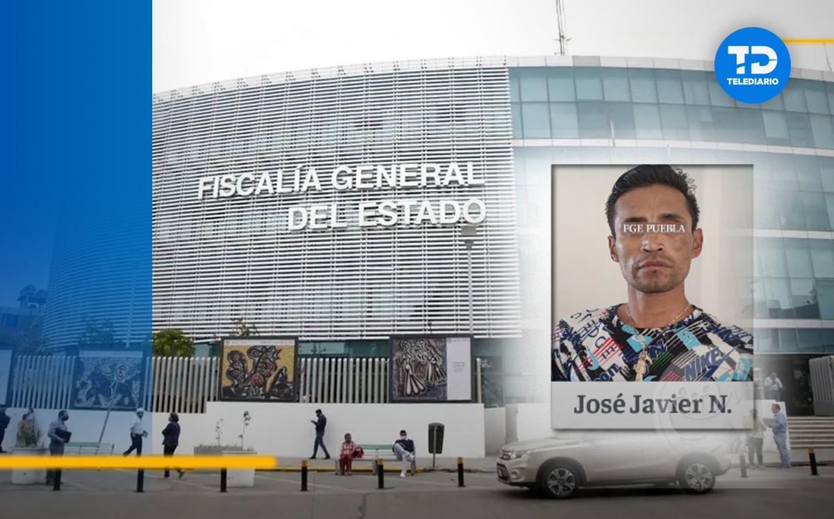José Javier "N", presunto agresor de la perrita 'Enedina' | FGE Puebla