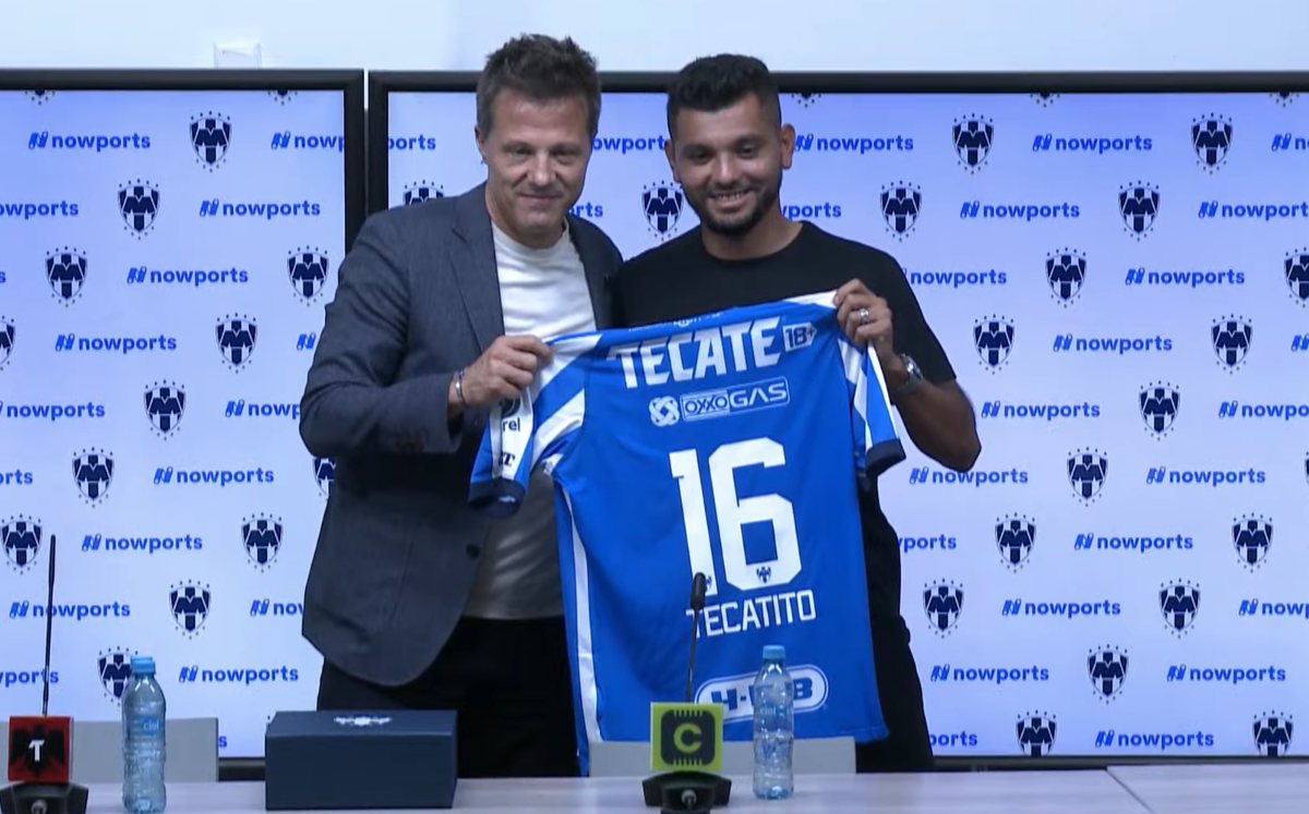 Jesús Corona presentado por Rayados / Rayados