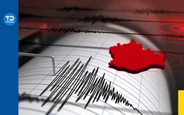 mapa de oaxaca y mapa de una métrica de sismo