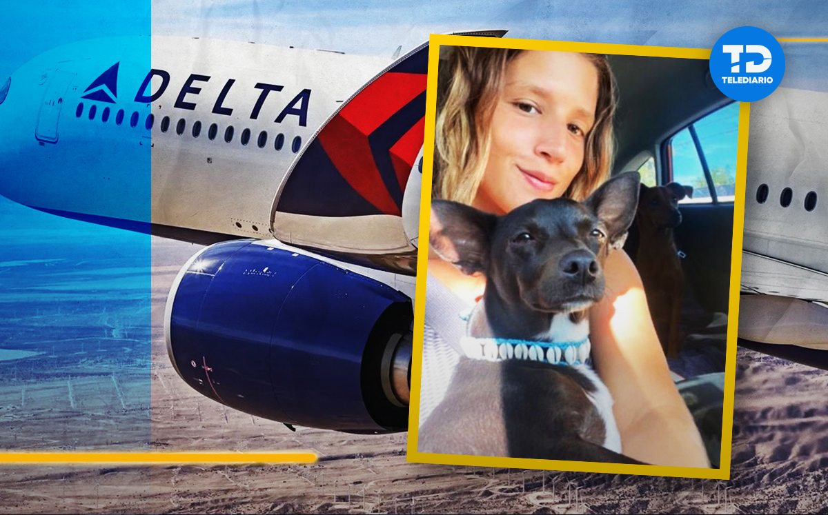 Delta Airlines entrega perrita a su dueña / Oscar Ávila