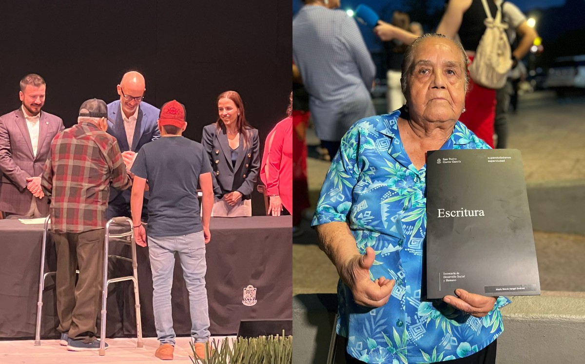Programa de entrega de escrituras en San Pedro. / Especial
