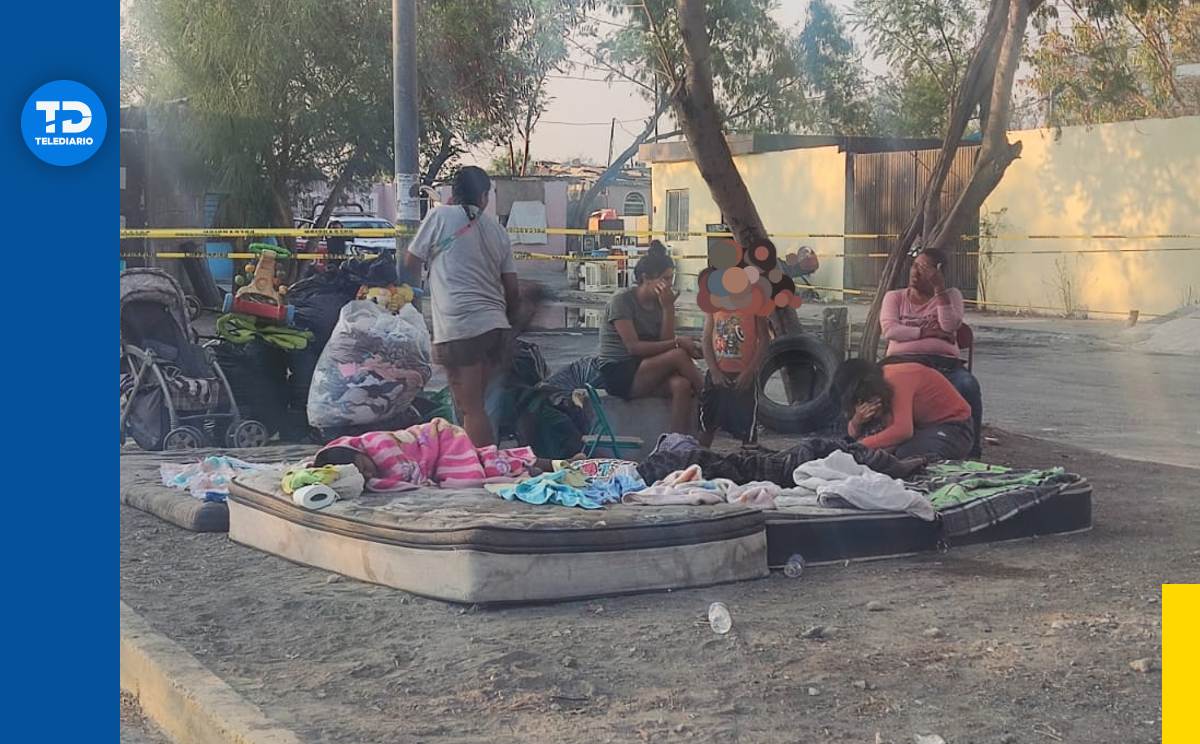 Familias piden apoyo tras incendio de tejabanes en Escobedo, NL | Francisco Zúñiga