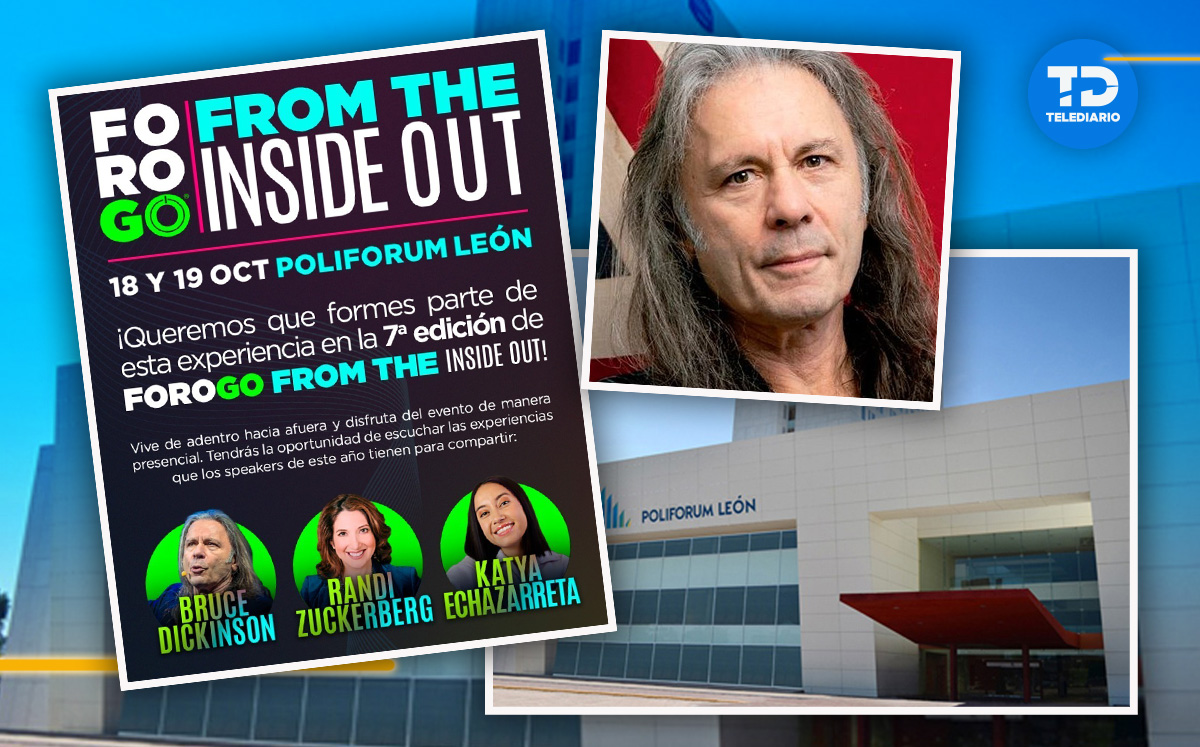 Bruce Dickinson, vocalista de Iron Maiden estará en León