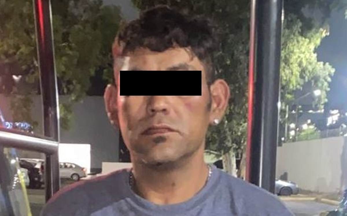 Ariel Isaí G de 35 años fue detenido por la Policía de Monterrey. | Cortesía