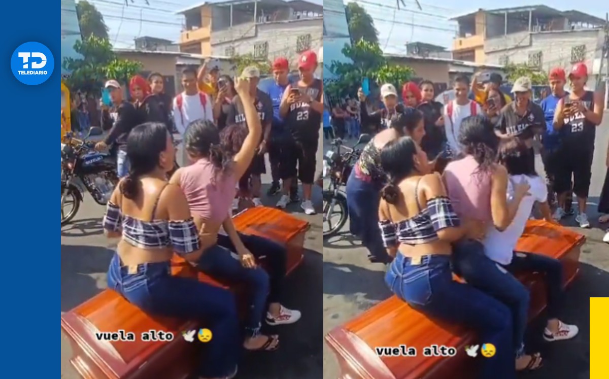 Jóvenes bailan reggaetón sobre ataúd de su amiga para darle el último adiós. | Especial