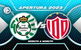Santos Laguna se mide este domingo ante los Rayos del Necaxa en la cancha del TSM, en hostilidades de la fecha 9 del Apertura 2023