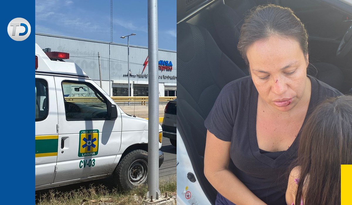 La mujer recibió primeros auxilios | Cortesía