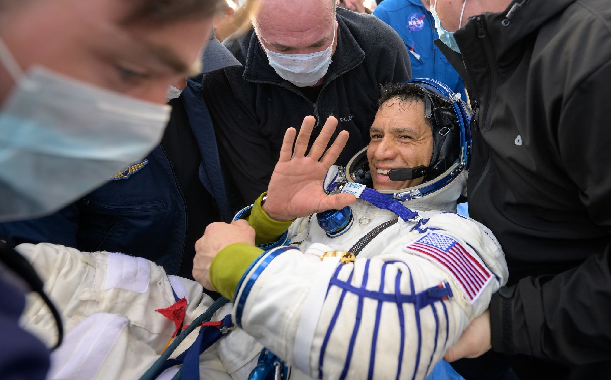 Frank Rubio regresando a la Tierra/ Nasa