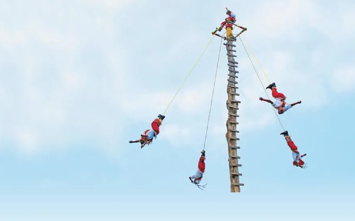 Voladores de Puebla / Archivo TELEDIARIO