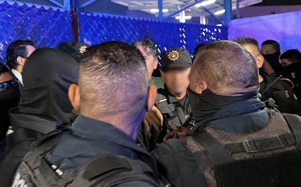 Enfrentamiento entre Fuerza Civil y la Policía de San Nicolás. | Miranda Arias