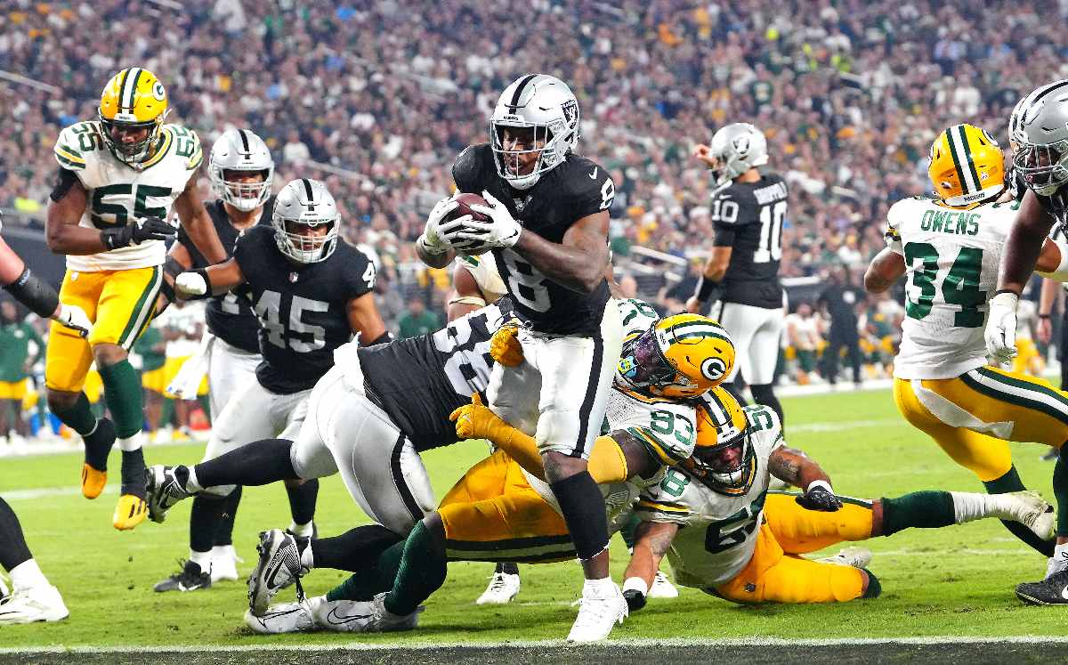 Raiders vs Packers, semana 5 NFL / CORTESÍA: Reuters
