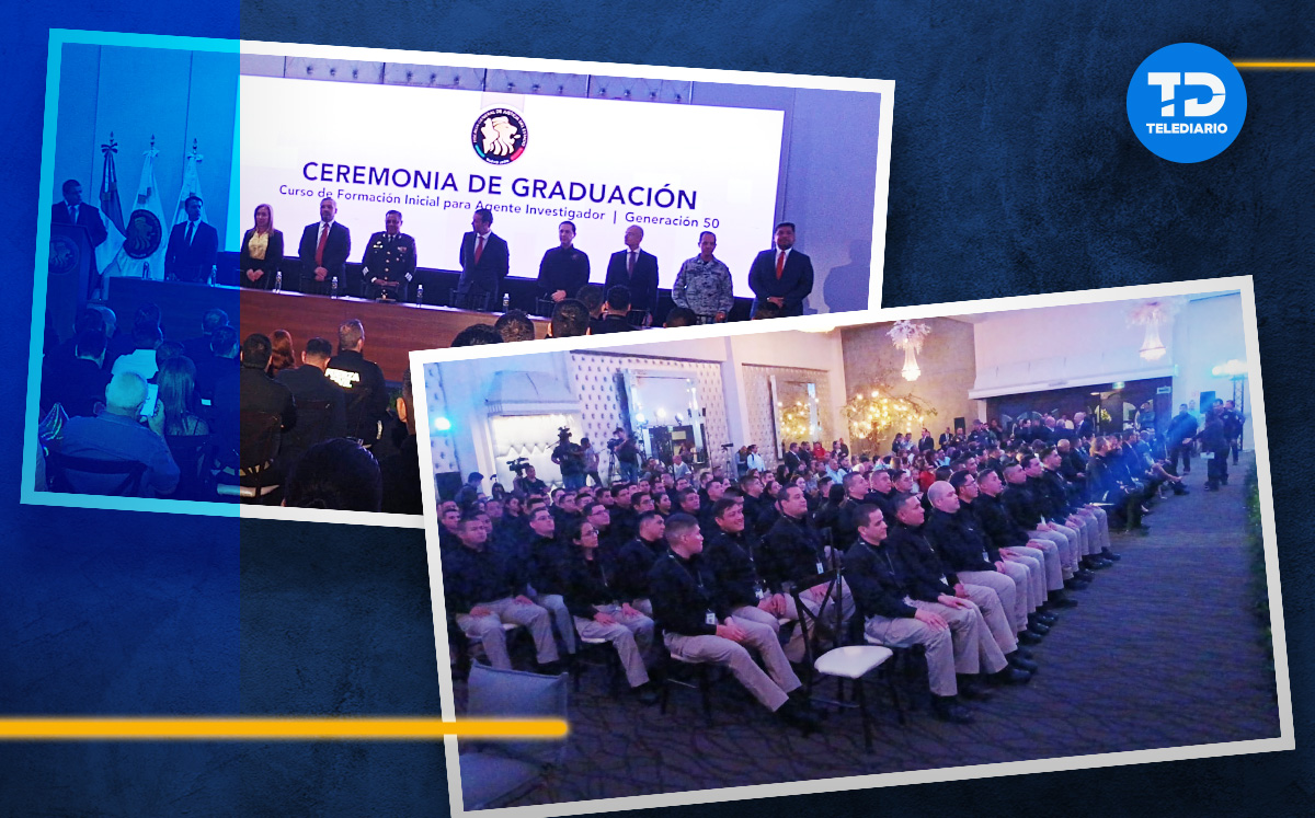 Ceremonia de graduación de agentes ministeriales | Fabricio Gallegos