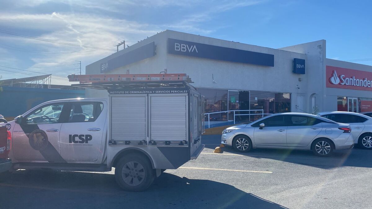 Robo en banco en San Nicolás / Erik Rocha