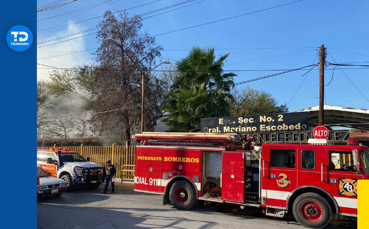 Incendio en secundaria | Édgar Plata
