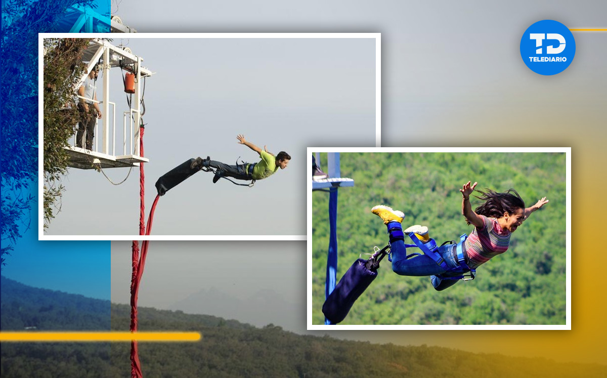 Este es el bungee más alto de Nuevo León | Diseño Telediario