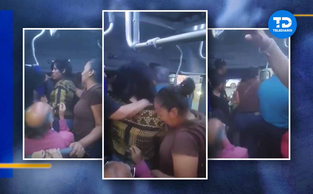 Dos mujeres pelearon a bordo de ruta urbana y fueron bajadas de la misma. | Especial