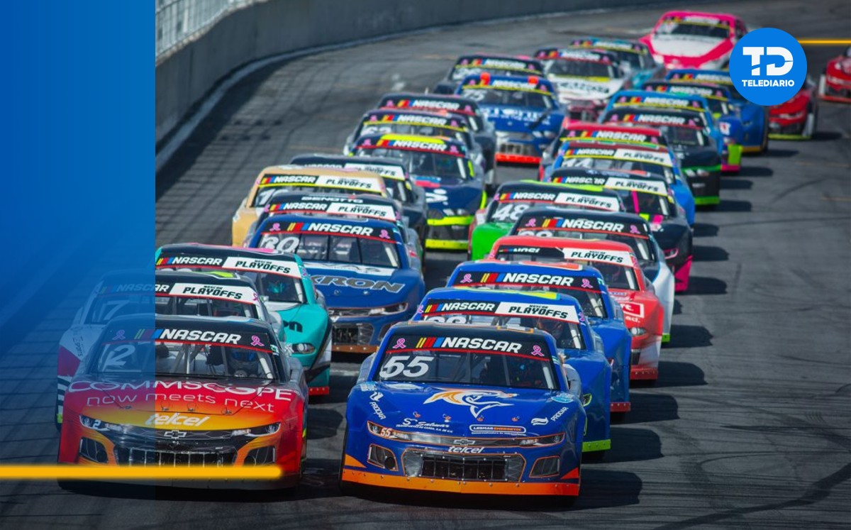Julio Rejón resulta ganador de la semifinal en la Nascar Series México / Jaime Zambrano