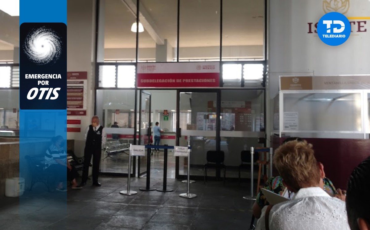 Palacio Federal, donde está el centro de acopio para damnificados de Guerrero