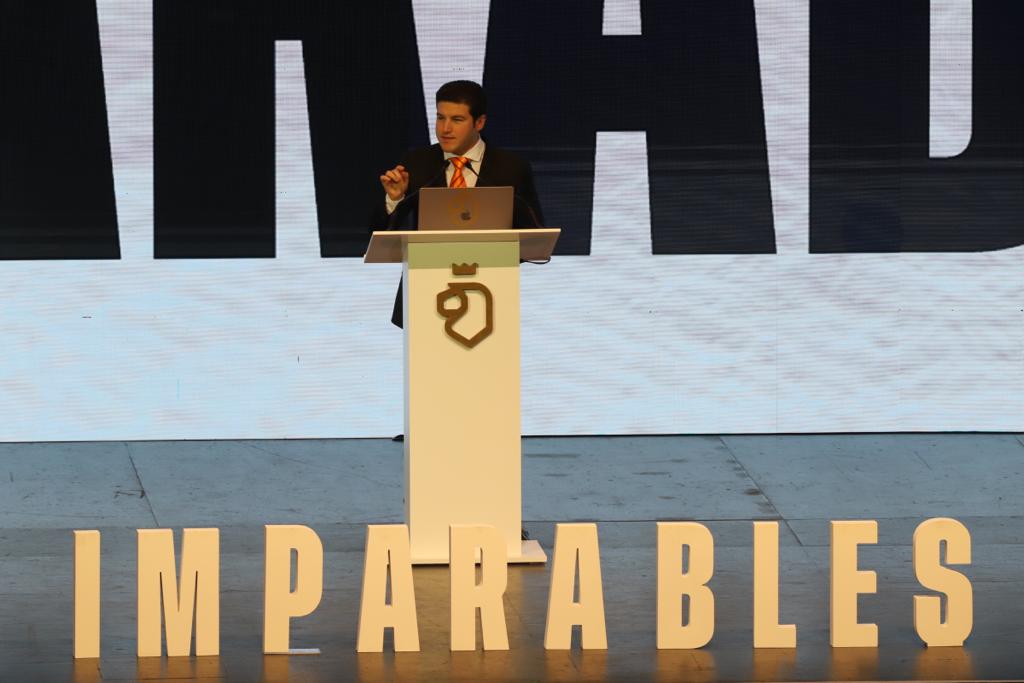 Samuel García destacó los trabajos de movilidad en su administración. | Roberto Alanís