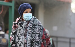 El lunes entró por la zona norte del país el frente frío número 9, el cuál provocará bajas temperaturas en varias partes del territorio.