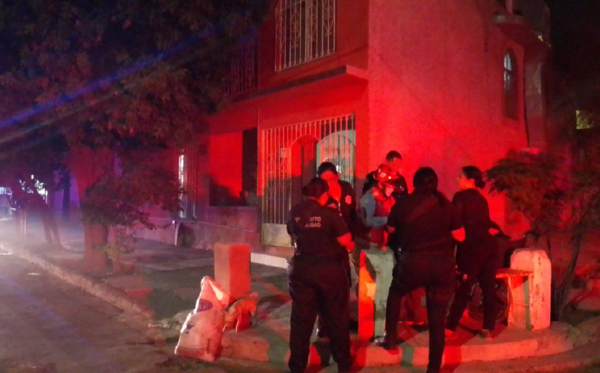 El lugar quedó a resguardo de elementos de la Dirección de Seguridad Pública Municipal y Protección Ciudadana