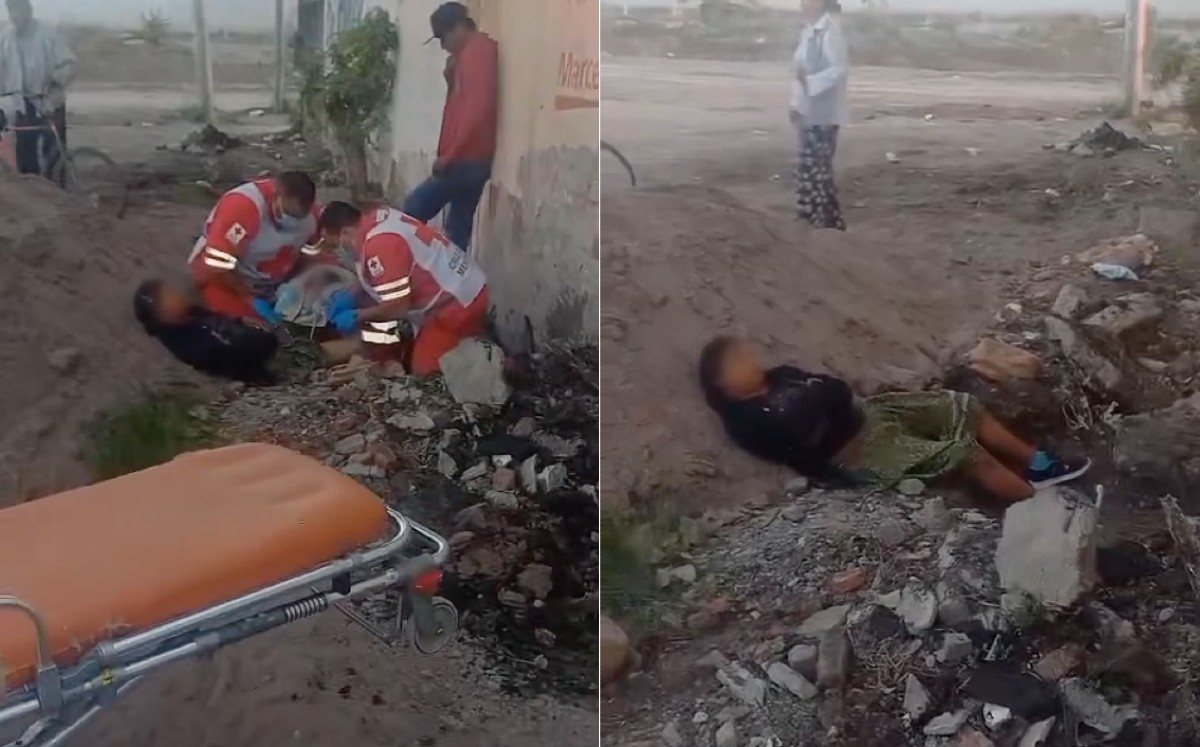 Joven tarahumara da a luz en terreno | Cortesía