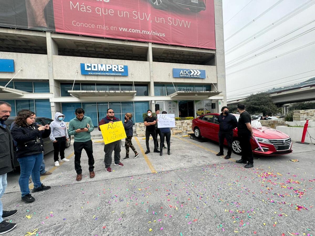 Se manifiestan al sur de Monterrey / Marcela Cuevas