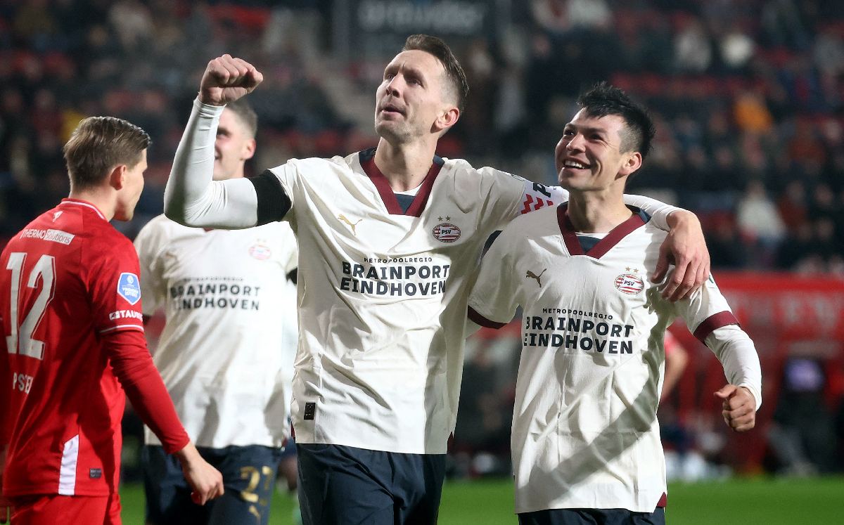 Twente vs PSV, jornada 13 Eredivisie / CORTESÍA: AFP