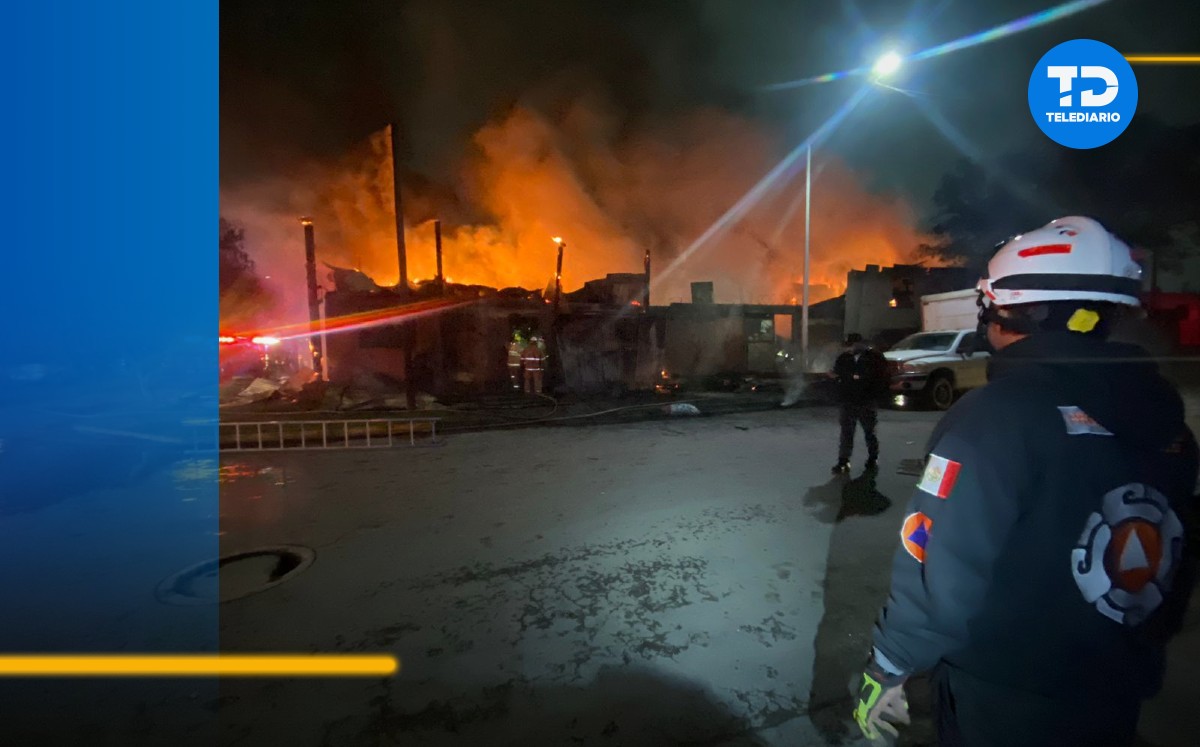 Incendio en bodega de carbón. / Especial