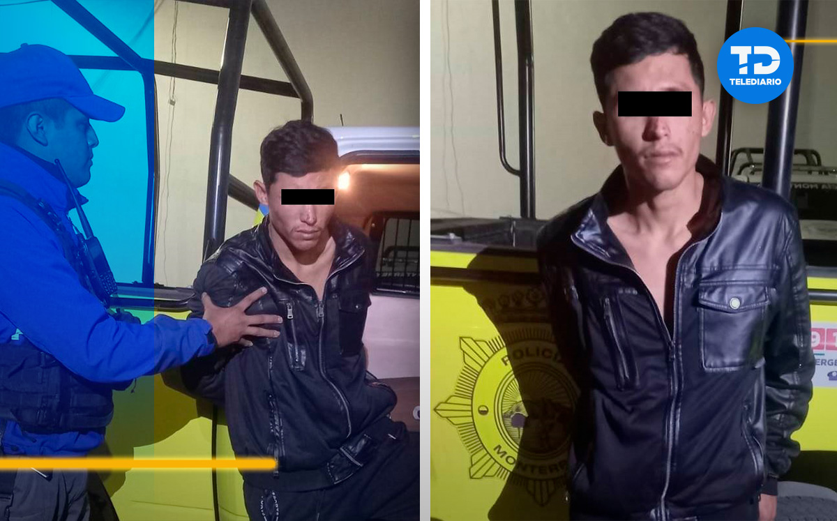 Peruano detenido en Monterrey / Especial