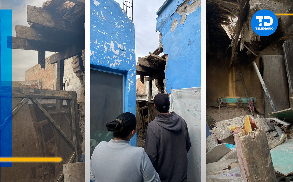 Familia habita casa a punto de derrumbarse; piden ayuda | cortesía