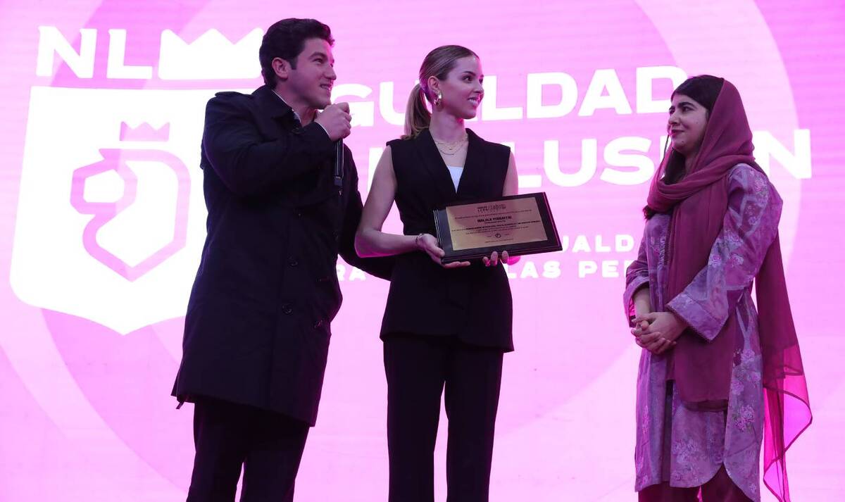 Samuel García, Mariana Rodríguez y Malala Yousafzai / Especial