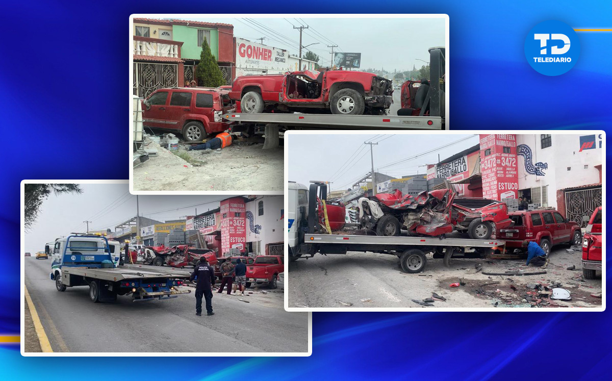 Muere joven tras aparatosa volcadura en Saltillo. | Crédito: Emmanuel Luna