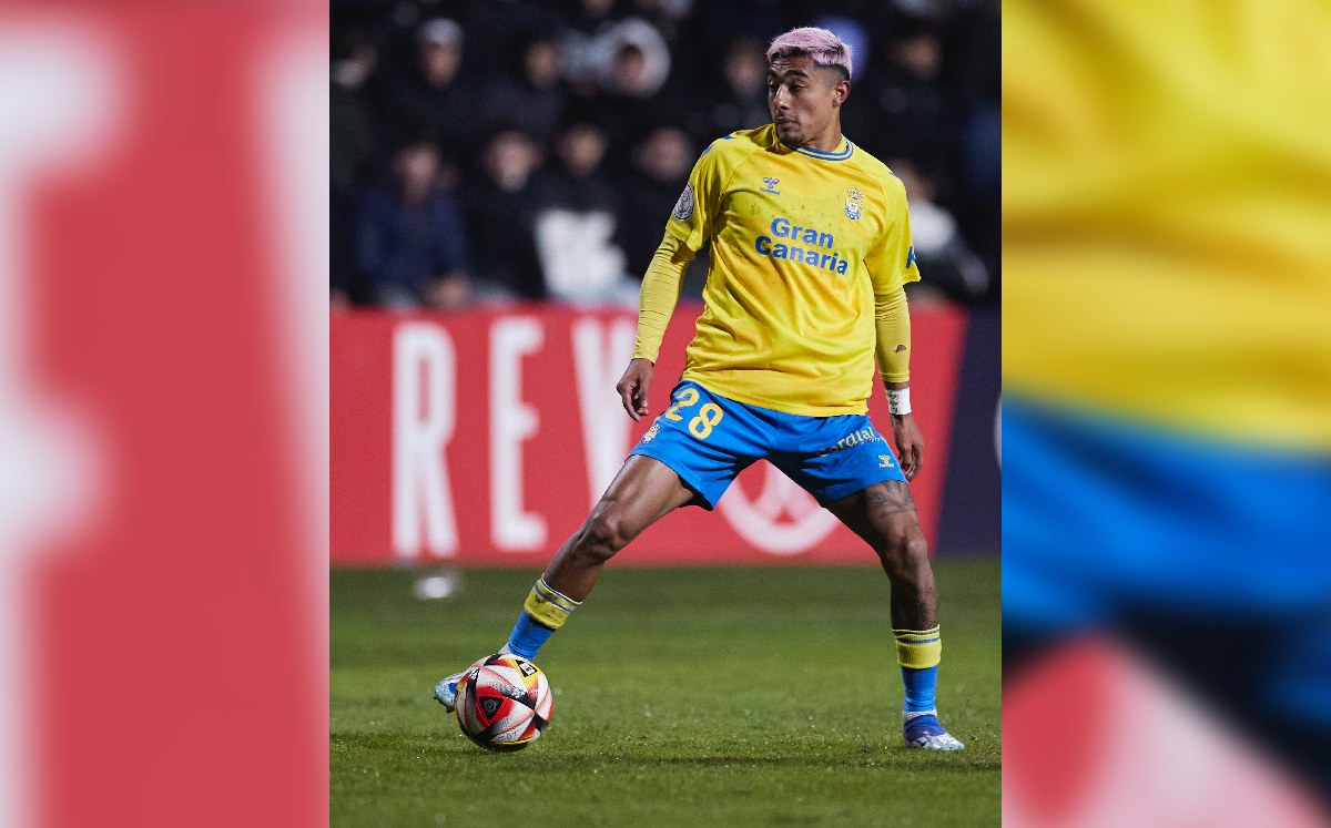 Julián Araujo, defensor de Las Palmas / CORTESÍA: @UDLP_Oficial