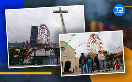 Feligreses olvidan Virgen de Guadalupe